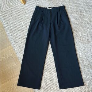 ABERCROMBIE BLACK TROUSERS SIZE 27 4R